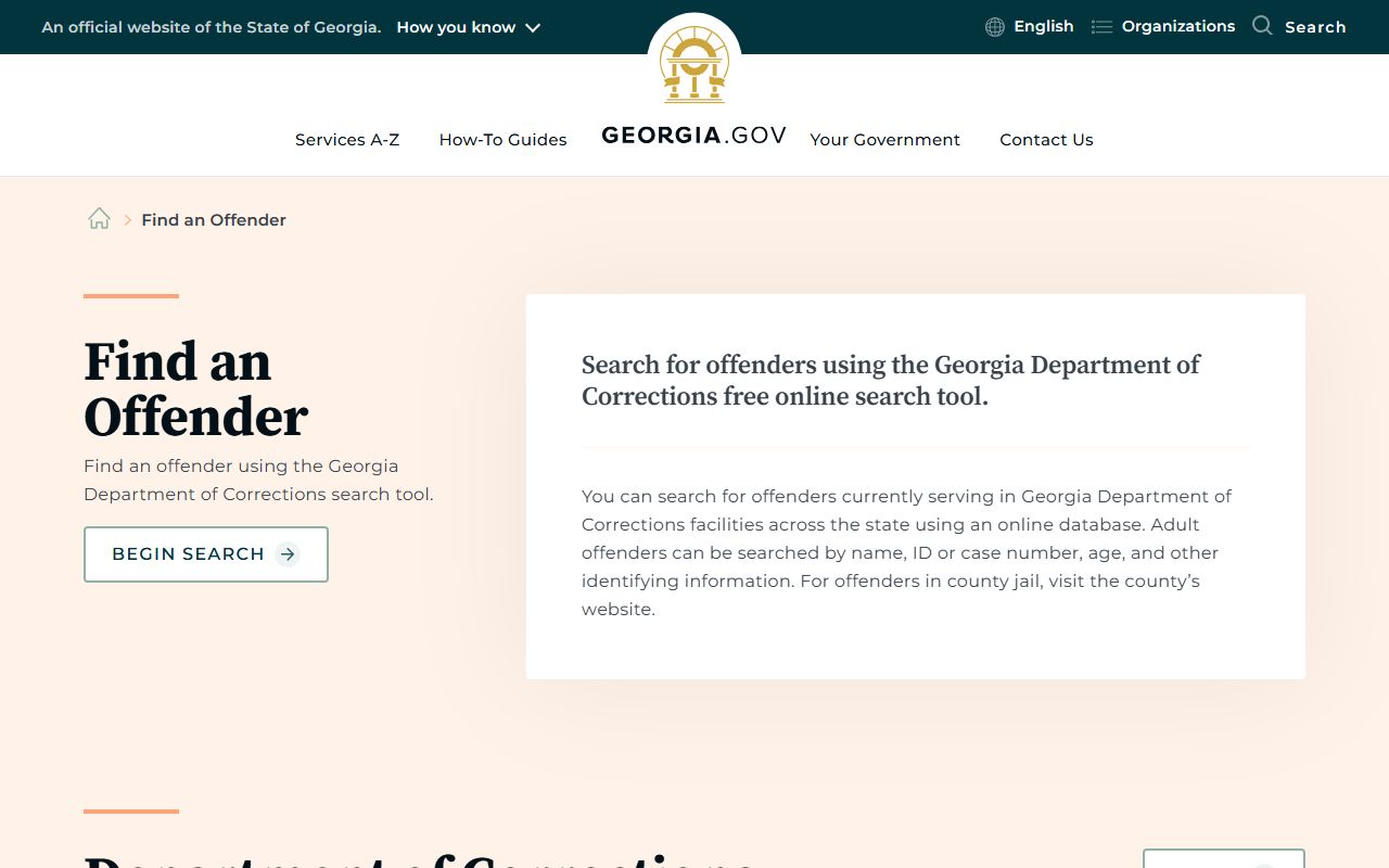 Rabun County inmate records Georgia offender search guide