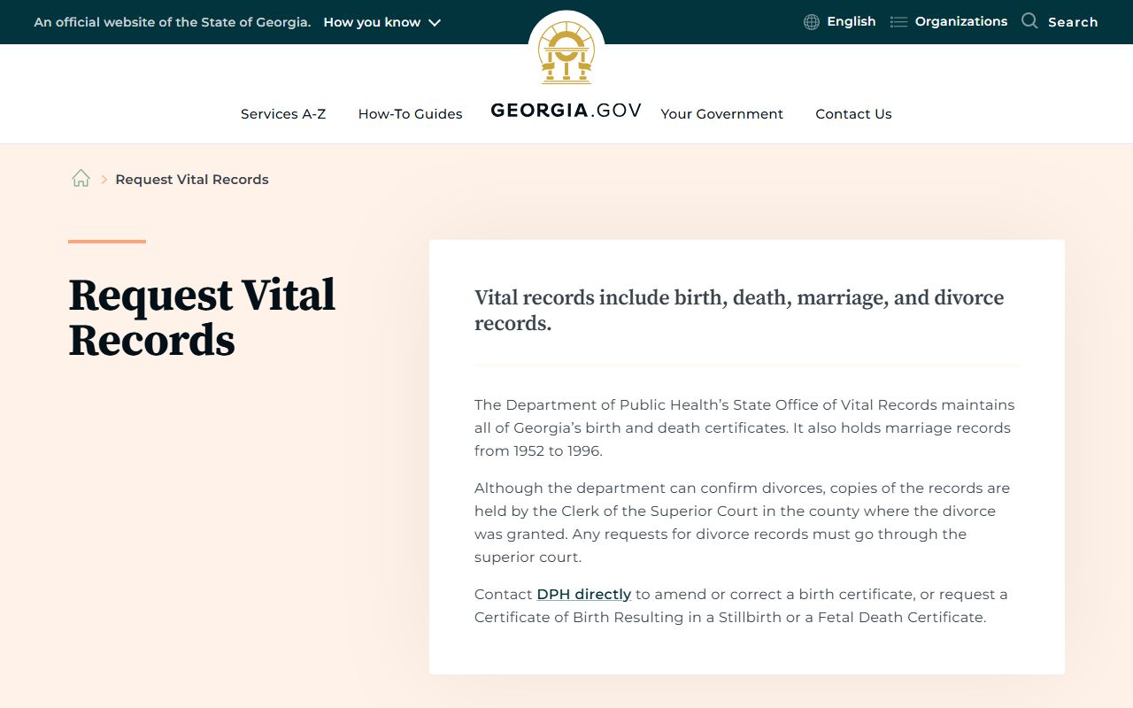Rabun County marriage records Georgia vital records guide